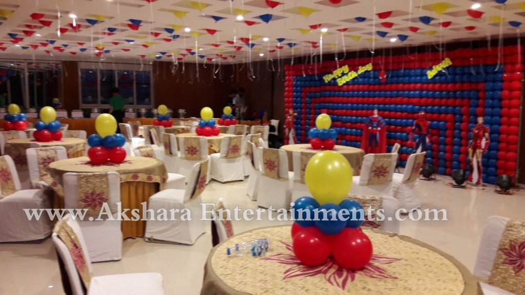 Birthday Party Balloon Decorations Hyderabad | Akshara Entertainments